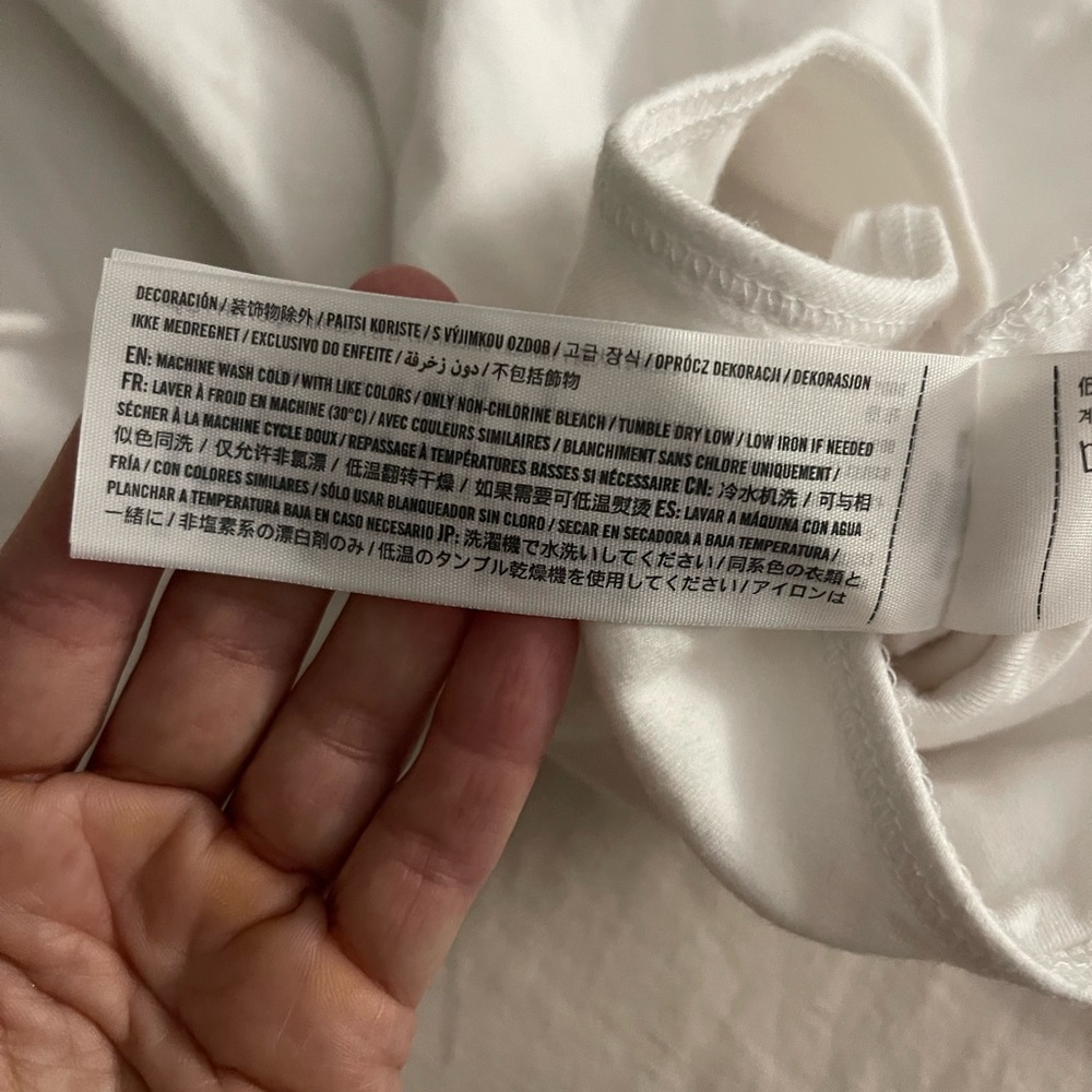 Abercrombie & Fitch White Off the Shoulder Body Suit - Picture 5 of 5